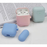 Maxbell Silicone Thicken Protective Sleeve Case Skin Fit for Apple Airpods white+black - Aladdin Shoppers