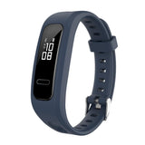 Maxbell Silicone Wrist Strap Part for Huawei 4 Running band 3e Band 4e blue - Aladdin Shoppers