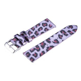 Maxbell Silicone Wristband For Versa Lite Smart Watch Replacement Leopard Purple - Aladdin Shoppers