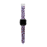Maxbell Silicone Wristband For Versa Lite Smart Watch Replacement Leopard Purple - Aladdin Shoppers