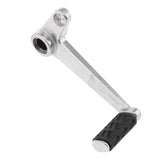 Maxbell Silver Motorcycle CNC Adjustable Folding Gear Shift Lever - Aladdin Shoppers