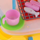 Maxbell Simulated Mini Food Playset Pretend Food Boxes Kids Dinner Playset Yellow - Aladdin Shoppers