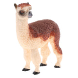 Maxbell Simulation Wildlife Alpaca Animal Model Action Figures Toys Kid Educational Toy Home Office Collectibles Decoration - Aladdin Shoppers