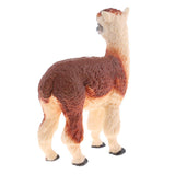 Maxbell Simulation Wildlife Alpaca Animal Model Action Figures Toys Kid Educational Toy Home Office Collectibles Decoration - Aladdin Shoppers