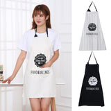 Maxbell Sleeveless Chef Apron Kitchen Cooking Baking Antifouling Apron Kitchen White - Aladdin Shoppers