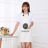 Maxbell Sleeveless Chef Apron Kitchen Cooking Baking Antifouling Apron Kitchen White - Aladdin Shoppers