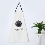 Maxbell Sleeveless Chef Apron Kitchen Cooking Baking Antifouling Apron Kitchen White - Aladdin Shoppers