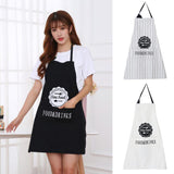 Maxbell Sleeveless Chef Apron Kitchen Cooking Baking Antifouling Apron Kitchen White - Aladdin Shoppers