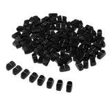 Maxbell Slide Pot Cap Mixer fader Cap Console Knob For 4mm Shaft 100pcs black - Aladdin Shoppers