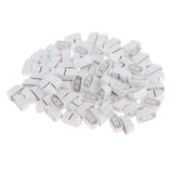 Maxbell Slide Pot Cap Mixer fader Cap Console Knob For 4mm Shaft 100pcs white - Aladdin Shoppers