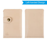Maxbell Slim Credit Card Holder Faux Leather Wallet Coin Pocket Money Bag Beige Left - Aladdin Shoppers