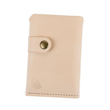 Maxbell Slim Credit Card Holder Faux Leather Wallet Coin Pocket Money Bag Beige Left - Aladdin Shoppers