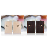 Maxbell Slim Credit Card Holder Faux Leather Wallet Coin Pocket Money Bag Brown Left - Aladdin Shoppers