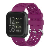 Maxbell Small Quick Release Replaces Watch Band for Fitbit versa 2/1/lite Rose Red - Aladdin Shoppers