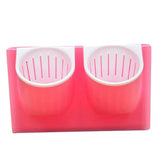 Maxbell Small Wall Planter Self Watering Flower Pots Garden Yard Patio Plants Pink - Aladdin Shoppers