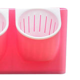 Maxbell Small Wall Planter Self Watering Flower Pots Garden Yard Patio Plants Pink - Aladdin Shoppers