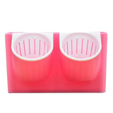 Maxbell Small Wall Planter Self Watering Flower Pots Garden Yard Patio Plants Pink - Aladdin Shoppers