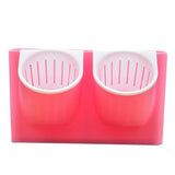 Maxbell Small Wall Planter Self Watering Flower Pots Garden Yard Patio Plants Pink - Aladdin Shoppers