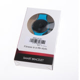 Maxbell Smart Band Watch Fitness Tracker Bracelet Heart Rate Steps Blue - Aladdin Shoppers