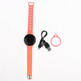 Maxbell Smart Band Watch Fitness Tracker Bracelet Heart Rate Steps Orange - Aladdin Shoppers