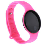 Maxbell Smart Band Watch Fitness Tracker Bracelet Heart Rate Steps Pink - Aladdin Shoppers