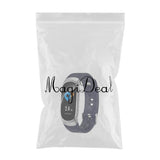 Maxbell Smart Watch Heart Rate Oxygen Blood Pressure Sport Fitness Tracker Silver - Aladdin Shoppers