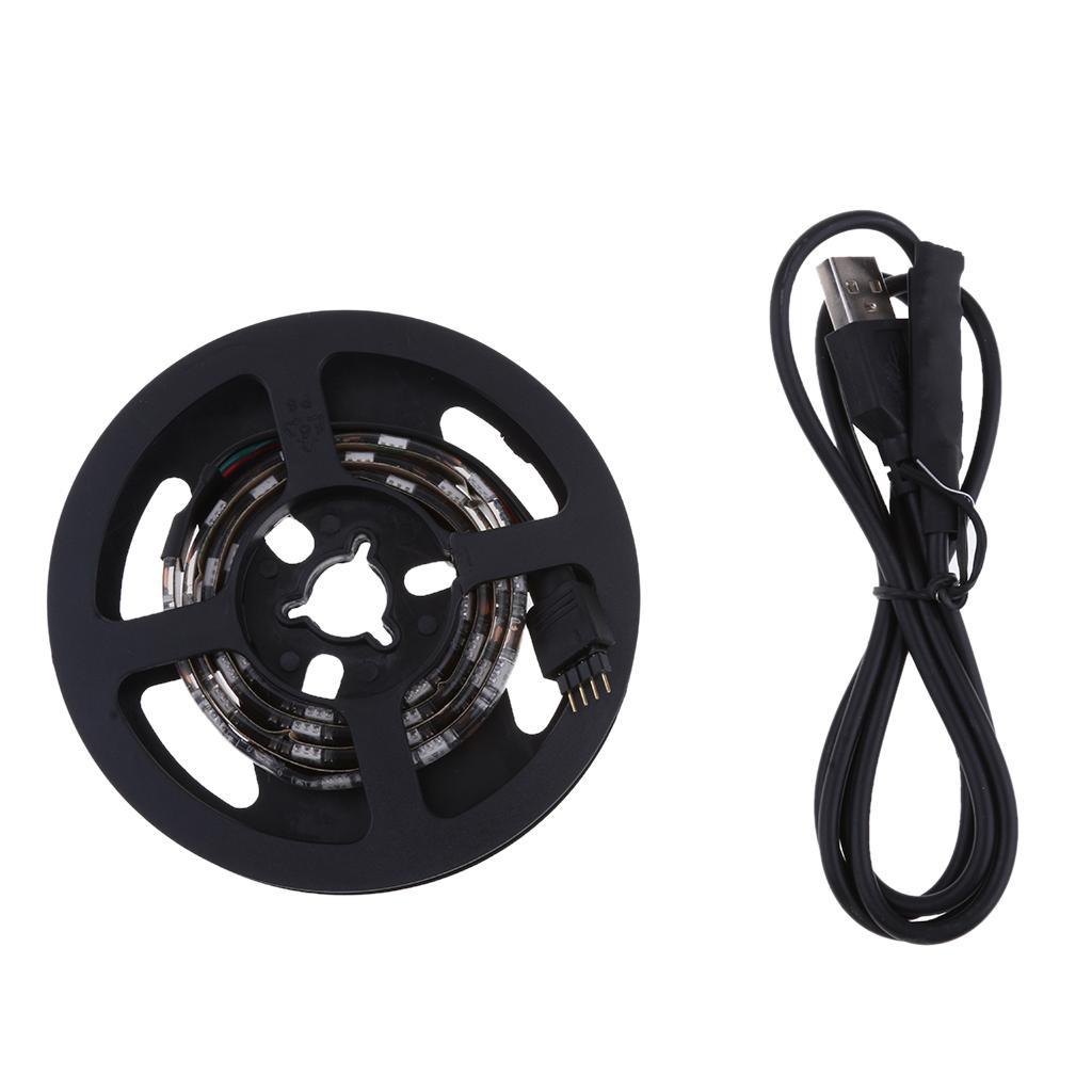 Maxbell SMD 5050 USB RGB light Strip TV Background Lights Colorful Waterproof 0.5M - Aladdin Shoppers