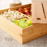 Maxbell Snack Dry Fruit Nuts Serving Tray 4/6 Compartment Household 6 Compartment - Aladdin Shoppers