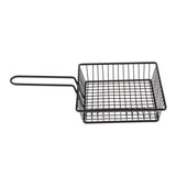 Maxbell Snack Serving Basket French Fries Chips Dish Party Supplies Black Rectangle - Aladdin Shoppers