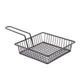 Maxbell Snack Serving Basket French Fries Chips Dish Party Supplies Black Rectangle - Aladdin Shoppers