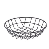Maxbell Snack Serving Basket French Fries Chips Dish Party Supplies Black Round S - Aladdin Shoppers