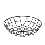 Maxbell Snack Serving Basket French Fries Chips Dish Party Supplies Black Round S - Aladdin Shoppers
