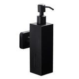 Maxbell Soap Pump Shampoo Dispenser Lotion Bottle Container 200ML Wall Mount Square - Aladdin Shoppers