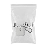 Maxbell Soft Earphone Case Protector Cover White for AirPods Box with Carabiner - Aladdin Shoppers