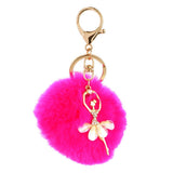 Maxbell Soft Keyring Keychain Charm Pendant Bag Purse Car Key Chain Rose Red - Aladdin Shoppers
