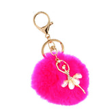 Maxbell Soft Keyring Keychain Charm Pendant Bag Purse Car Key Chain Rose Red - Aladdin Shoppers