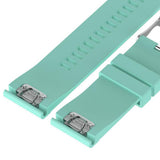 Maxbell Soft Silicone Sport Band 20mm Watch Strap Belt for Garmin Fenix5S Aqua Green - Aladdin Shoppers
