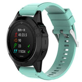 Maxbell Soft Silicone Sport Band 20mm Watch Strap Belt for Garmin Fenix5S Aqua Green - Aladdin Shoppers