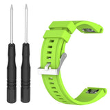 Maxbell Soft Silicone Sport Band 20mm Watch Strap Belt for Garmin Fenix5S Moss Green - Aladdin Shoppers
