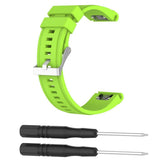 Maxbell Soft Silicone Sport Band 20mm Watch Strap Belt for Garmin Fenix5S Moss Green - Aladdin Shoppers