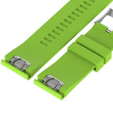 Maxbell Soft Silicone Sport Band 20mm Watch Strap Belt for Garmin Fenix5S Moss Green - Aladdin Shoppers