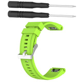 Maxbell Soft Silicone Sport Band 20mm Watch Strap Belt for Garmin Fenix5S Moss Green - Aladdin Shoppers