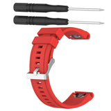 Maxbell Soft Silicone Sport Band 20mm Watch Strap Belt for Garmin Fenix5S Red - Aladdin Shoppers