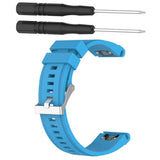 Maxbell Soft Silicone Sport Band 20mm Watch Strap Belt for Garmin Fenix5S Sky Blue - Aladdin Shoppers