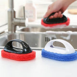 Maxbell Soft Sponge Brush For Tiles Brush Kitchen Supplies Wash Pot Bathtub Red - Aladdin Shoppers