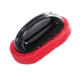 Maxbell Soft Sponge Brush For Tiles Brush Kitchen Supplies Wash Pot Bathtub Red