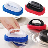 Maxbell Soft Sponge Brush For Tiles Brush Kitchen Supplies Wash Pot Bathtub Red - Aladdin Shoppers