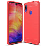 Maxbell Soft TPU Phone Back Cover for Xiaomi Redmi Note 7/7 Pro Red - Aladdin Shoppers