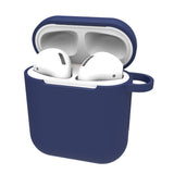 Maxbell Soft Wireless Earphone Case Protector Blue Cover for AirPods Charging Case - Aladdin Shoppers