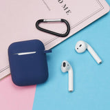 Maxbell Soft Wireless Earphone Case Protector Blue Cover for AirPods Charging Case - Aladdin Shoppers